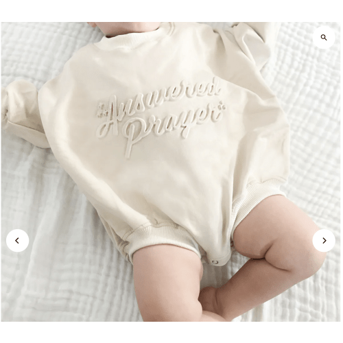 Answered Prayer Bubble Jumpsuit