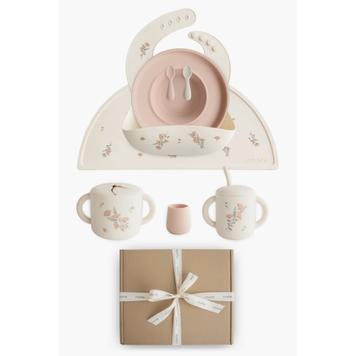 Mushie, Deluxe Silicone Feeding Kit