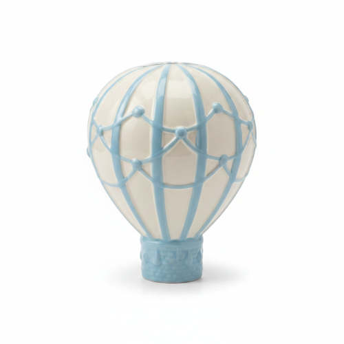 Little Loungers Ceramic Hot Air Balloon Piggy Bank - Ceramic Hot Air Balloon Piggy Bank
