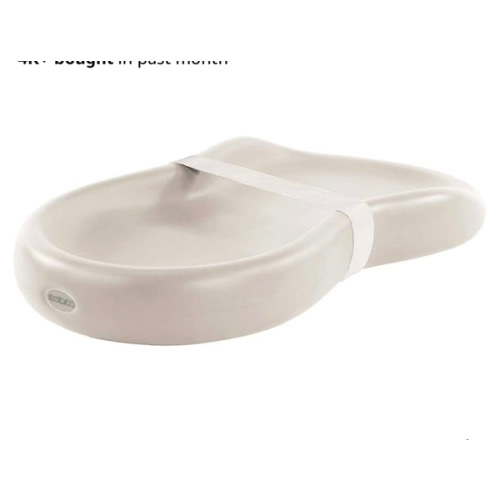 Keekaroo Peanut Changer Baby Vanilla – The Original Made in USA Easy-to-Clean Changing pad and The only Shell Over Foam, Fully Water Repellant, Wipeable Diaper pad, Wipe-Clean Changing pad