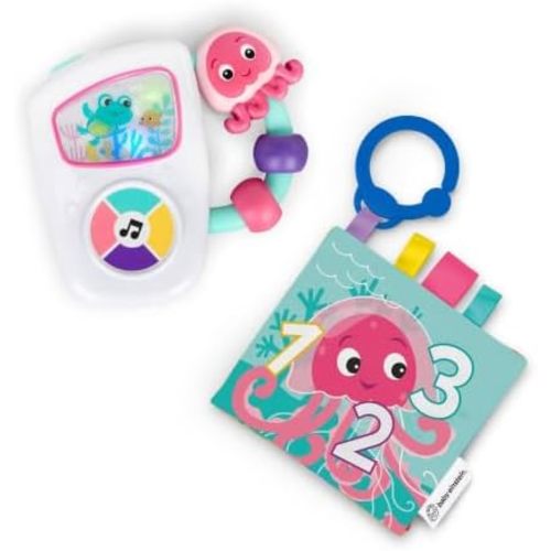 Baby Einstein Janet’s Sensational Sounds 2-Piece Musical Toy & Book Gift Set, Ages 3+ Months, for Boy or Girl