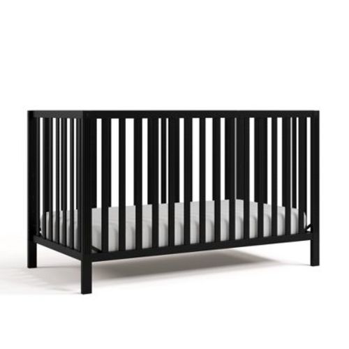 Storkcraft Morningside 5-in-1 Convertible Crib Black