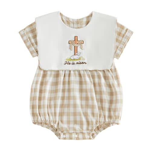 My First 4th of July Baby Boy Girl Outfit Smocked Bubble Romper Fourth of July Infant Newborn Clothes