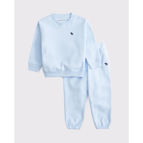toddler essential icon crew sweatshirt set