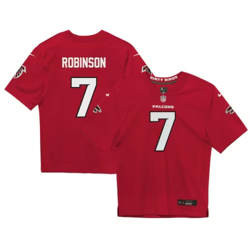 Infant Nike Bijan Robinson Red Atlanta Falcons Team Game Jersey