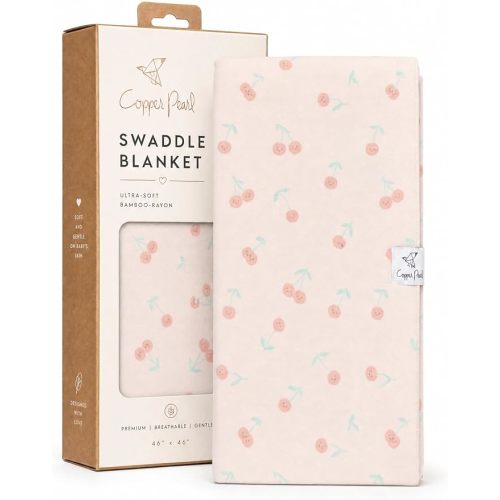 Copper Pearl Baby Swaddle Blanket (Cheery)