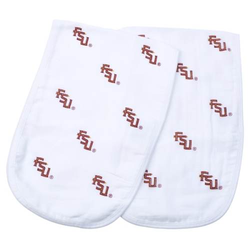 Florida State Seminoles Three Little Anchors Infant 2-Pack Muslin Burp Cloth Set