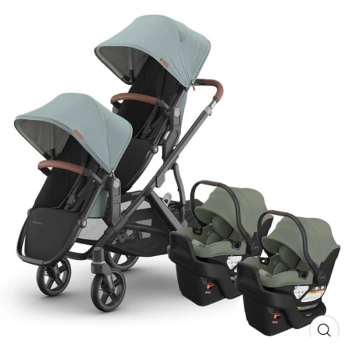 Vista V3 Twin Stroller + Aria V2 Travel System