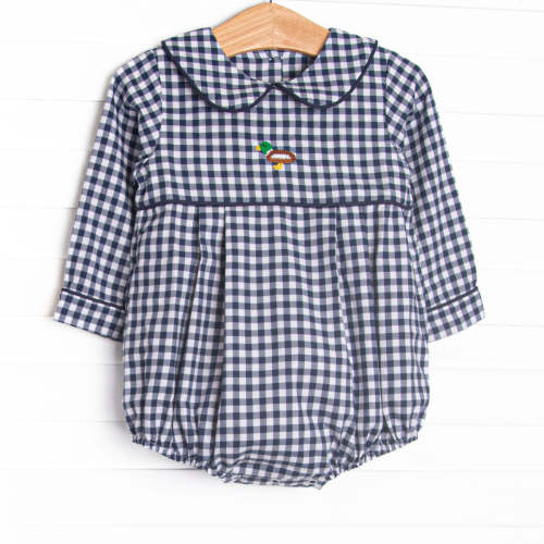 Waddle and Wade French Knot Embroidered Bubble, Navy – Stitchy Fish