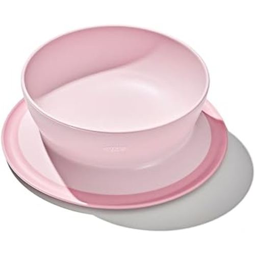 OXO Tot Stick and Stay Suction Bowl - Blossom