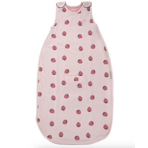 4 Season® Ultimate Baby Sleep Bag, Merino Wool & Organic Cotton, Strawberry