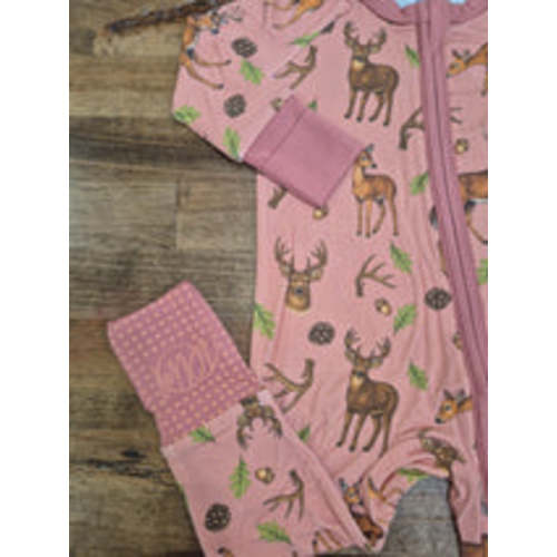 Whitetail Woods Sleeper- Pink