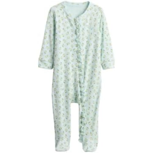 GAP Unisex Baby Two Way Zip Footed One-piece Outfit
