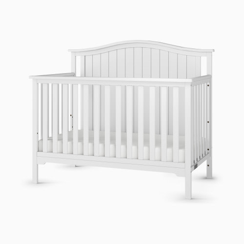 Child Craft Hampton Arch Top 4-In-1 Convertible Crib - Matte White