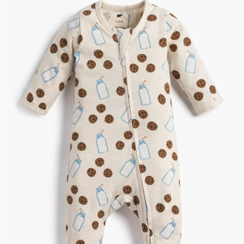 Zipper One-Piece - Organic Baby Clothes - Monica + Andy