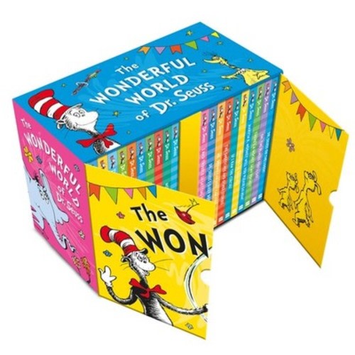 Dr Seuss 20 Book Box Set Hardback Kids Ages 3-7 Classic Collection Gift