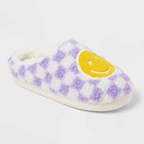 Women's Shona Smiley Slide Slippers - Wild Fable™ Purple L