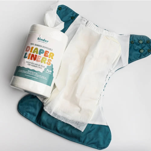 Disposable Cloth Diaper Liners made of Bamboo Viscose – Kinder Cloth Diaper Co.