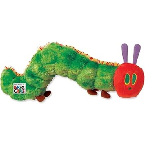 KIDS PREFERRED World of Eric Carle, The Very Hungry Caterpillar Stuffed Animal Plush - 12 Inches