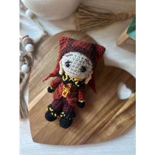 Cicero from Skyrim Crochet Doll Fan Art Desk Display Collectable Gift