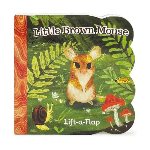 Little Brown Mouse - by Ginger Swift (Board Book)