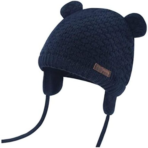 Duoyeree Kids Baby Hat Soft Warm Cable Knit Beanie Toddler Girl Fall Winter Hats