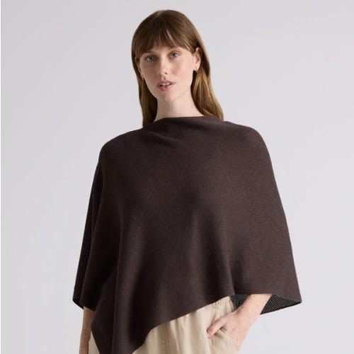 Lightweight Cotton Cashmere Nursing Shawl