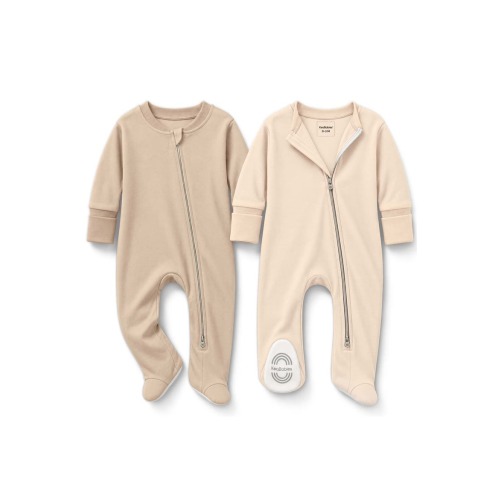 2-Pack Soothe Baby Sleep & Play Footies