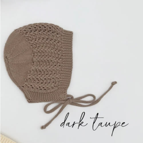 Jordan Crochet Bonnet – Olive and Cradle