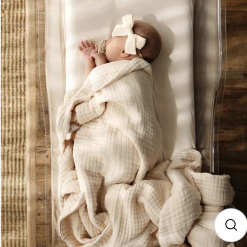 Muslin Bubble Blanket - Cream