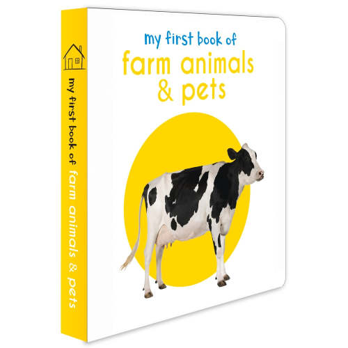 My First Book of Farm Animals & Pets: First Board Book by Wonder House Books, (Board Book) | Indigo
