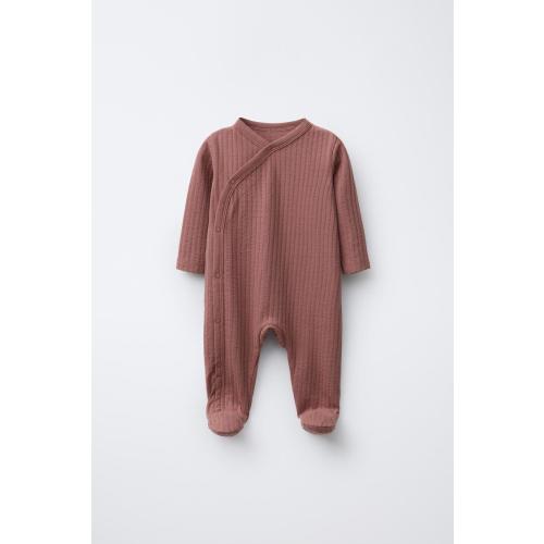 PLAIN STRUCTURE JUMPSUIT - Raspberry | ZARA United States