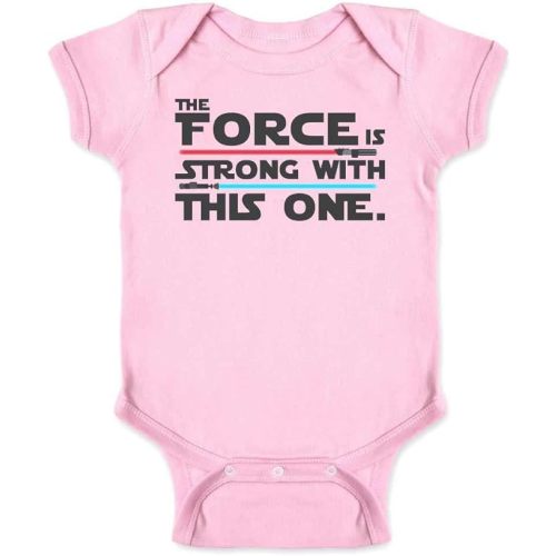 Pop Threads The Force Is Strong With This One Infant Baby Boy Girl Bodysuit