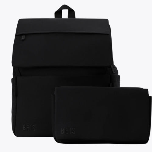 BÉIS 'The Ultimate Diaper Backpack' in Black - Best Backpack Diaper Bag in Black