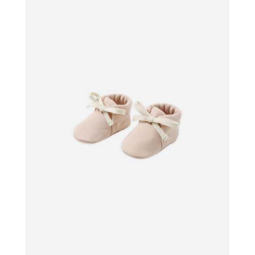 Baby Booties Dusty Rose – Quincy Mae