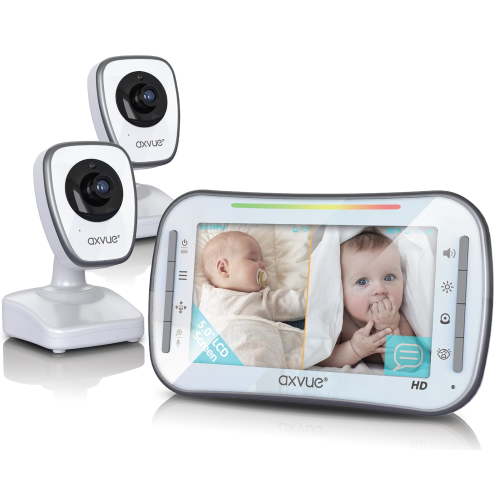 Axvue HD992 Video Baby Monitor 720P Full HD 5.0" IPS Screen + 2 Camera™