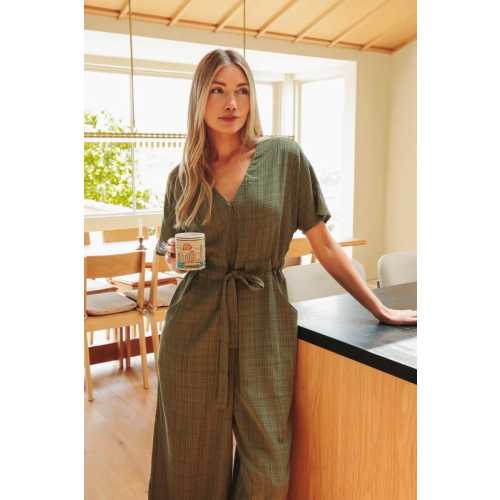 Divane Jumpsuit | Luxury Soft Turkish Cotton-Blend | Transitional Jumpsuit – OddBird Co.