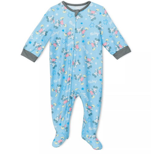 Baby Disney's Mickey Mouse Snug Fit Ultra Soft Infant Sleep & Play, 12 Months
