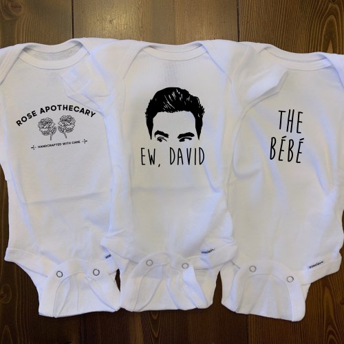 Schitt's Creek Baby Bodysuit Set: Funny TV Show Quotes