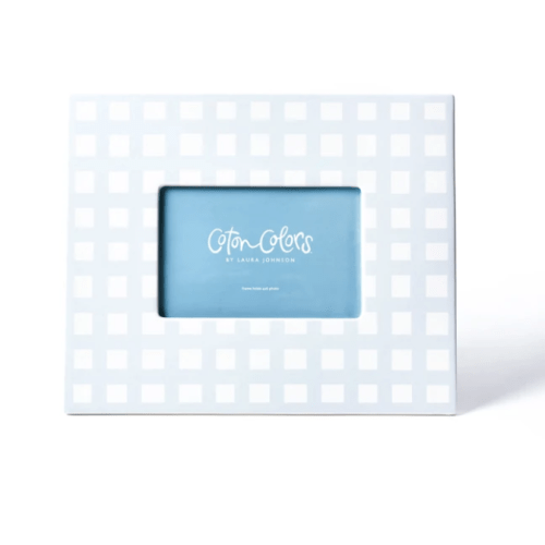 Blue Gingham Frame - 845499073612