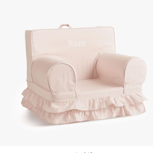 Anywhere Chair®, Dusty Blush Ruffle
