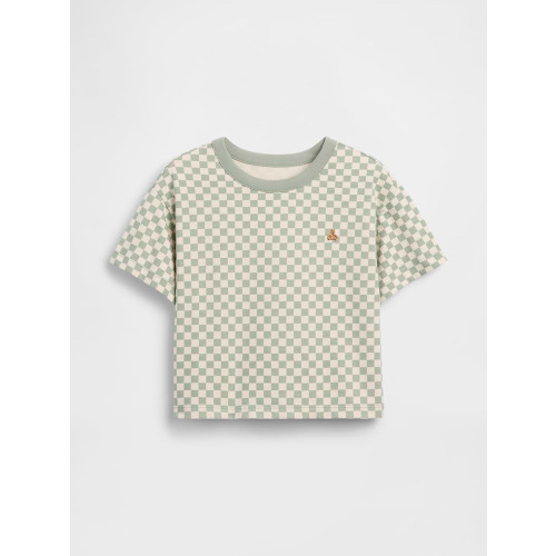 Baby & Toddler Boxy Checkered T-Shirt