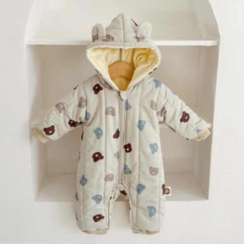 Teddy Thermal Quilted Jumpsuit – Teeny Mini Me