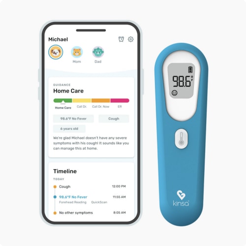 Kinsa QuickScan Non-Contact Thermometer