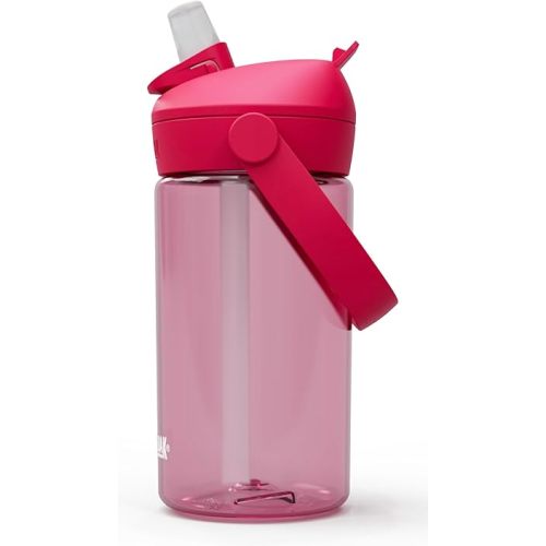 CamelBak Thrive Flip Straw Kids Bite Valve Tritan Renew Water Bottle 14oz