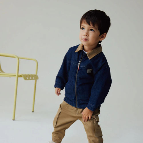 Buy Denim Cord Collar Jacket (3mths-7yrs) from Next USA
