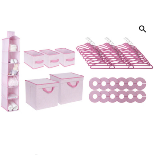 48 Piece Nursery Closet Organizer and Storage Set – Crib & Kids
