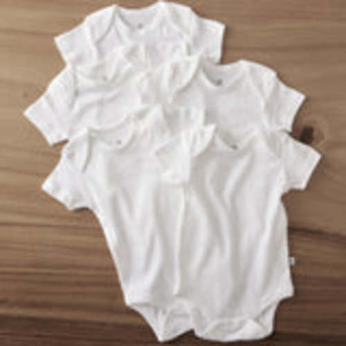 5-Pack Organic Cotton Short Sleeve Bodysuits | Honest Baby Clothing