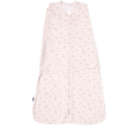 Pink Floral Cotton Swaddle Newborn | HALO