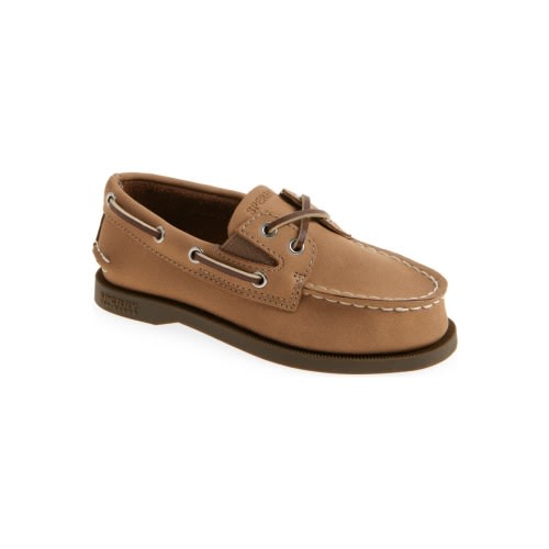 Kids' Authentic 2-Eye Nubuck Boat Shoe